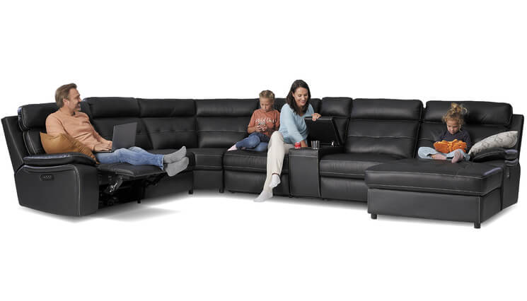 Casanova U salon met relaxfunctie