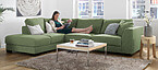 Tyler loungesalon groen