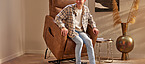 Clinton fauteuil relaxant marron Seats and Sofas