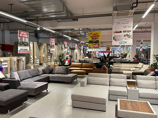 Seats and Sofas Megastore Regensburg
