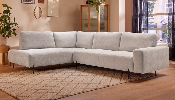 Brent hoeksalon grijs Seats and Sofas
