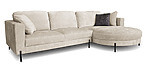 Pearl hoeksalon wit Seats and Sofas