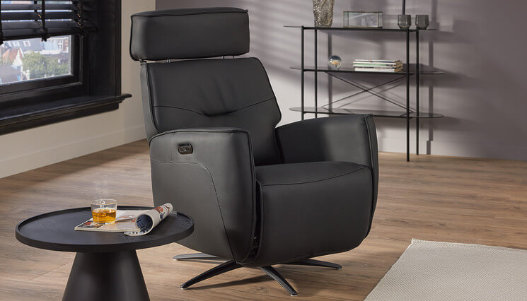 Reagan antraciet relaxfauteuil Seats and Sofas