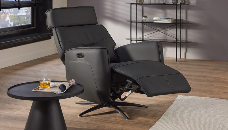 Reagan antraciet relaxfauteuil Seats and Sofas
