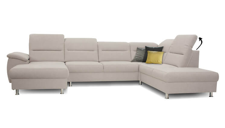 Scandi U Salon Grijs