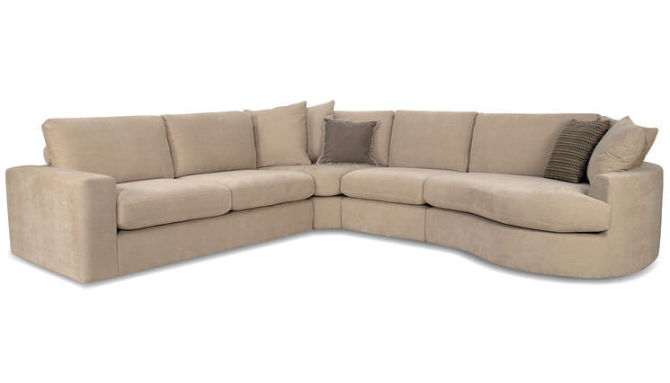Beau Hoeksalon Beige