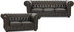 Chesterfield salons donkerbruin
