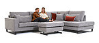 Hollywood canapé relax gris
