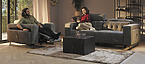 Madeira salon grijs Seats and Sofas