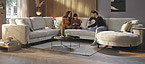 Pearl witte U salon Seats and Sofas