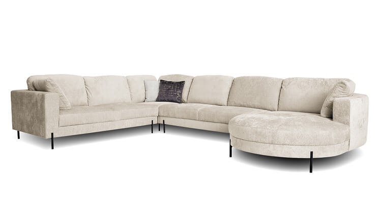 Pearl witte U salon Seats and Sofas