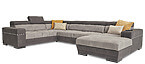 Harlem Canapé U gris