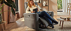 Bush relaxzetel grijs Seats and Sofas