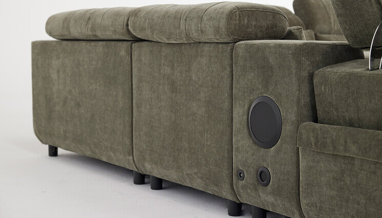 Legacy salon d'angle avec console