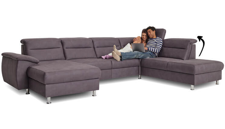 Scandi U salon grijs Seats and Sofas
