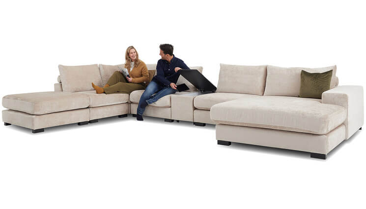 Florence U salon beige