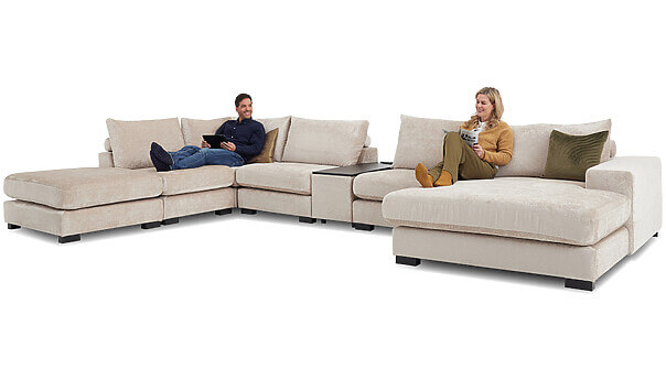 Florence U salon beige