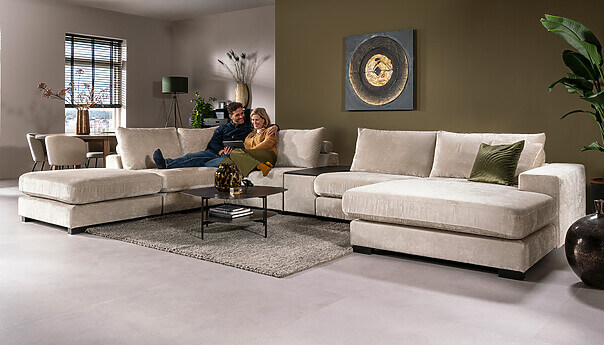 Florence U salon beige