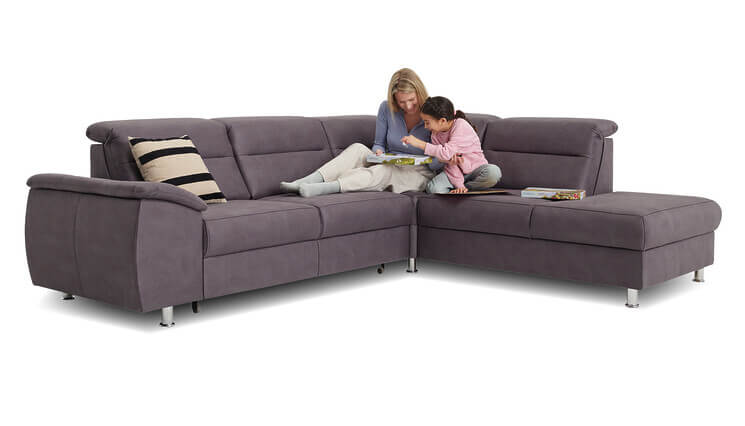 Scandi salon d'angle gris Seats and Sofas