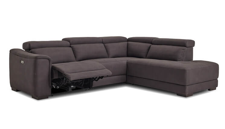 Urban hoeksalon grijs