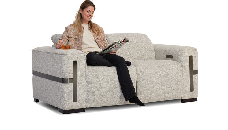 Loretta canapé relax gris Seats and Sofas