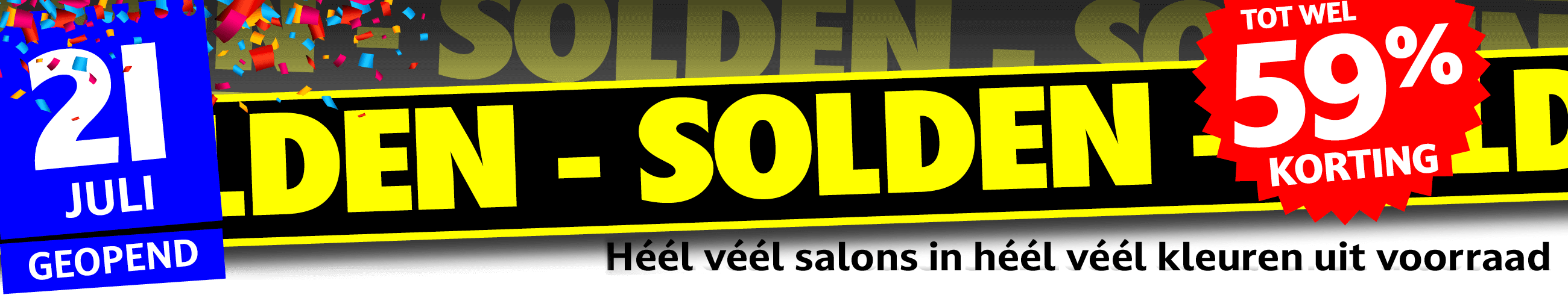 Solden Seats and Sofas 21 juli