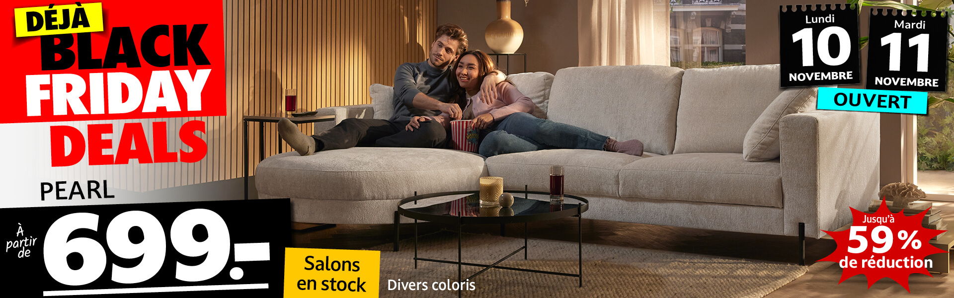 Déjà Black Friday Deals (Wapenstilstandsdag -> Maandag + Dinsdag)