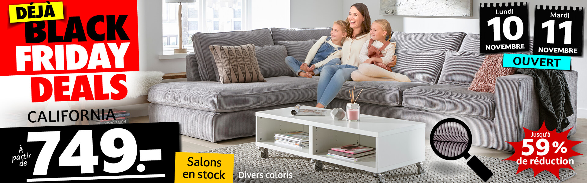 Déjà Black Friday Deals (Wapenstilstandsdag -> Maandag + Dinsdag)