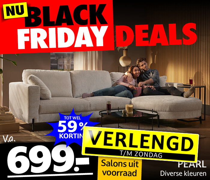 Black Friday Deals verlengd!