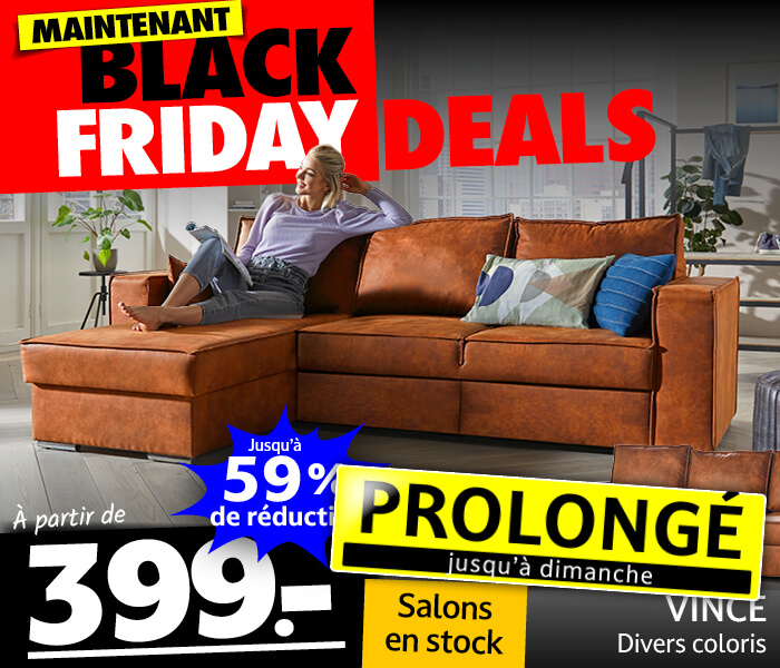 Black Friday Deals prolongé !