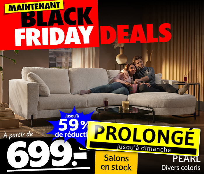 Black Friday Deals prolongé !