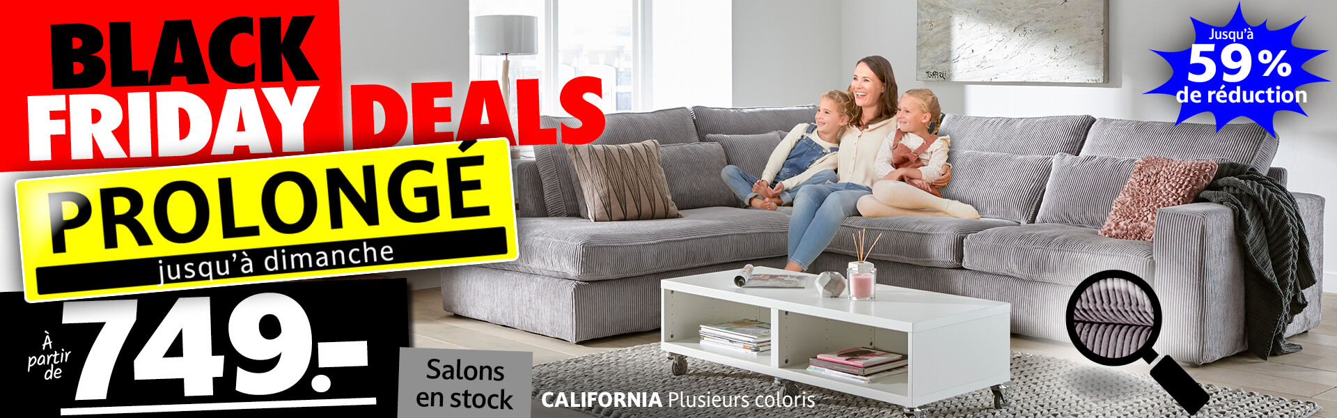 Black Friday Deals prolongé !