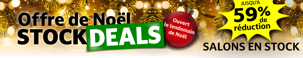 Offres de Noël Stock Deals Seats and Sofas