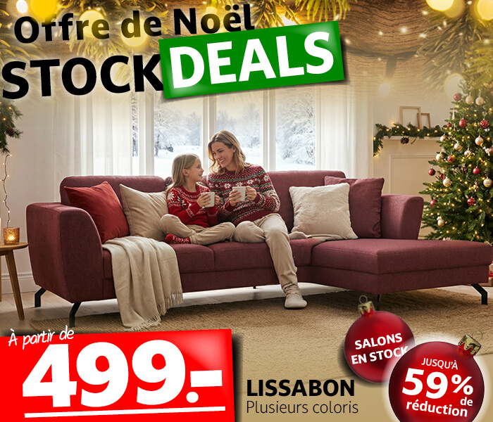 Offres de Noël Stock Deals Seats and Sofas
